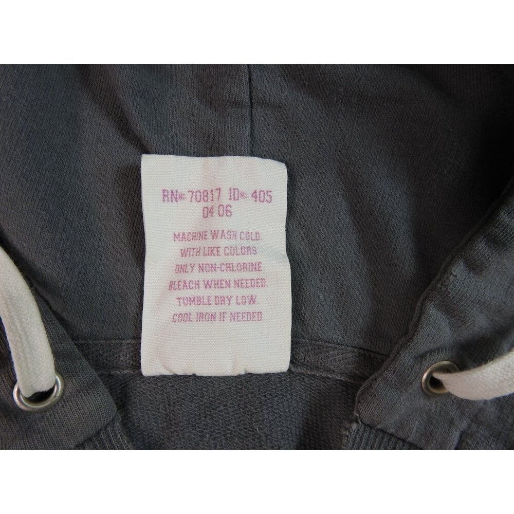 Victoria’s Secret Pink Hoodie Size Small Gray Phi Beta Pink Pullover Sweatshirt - Picture 4 of 5